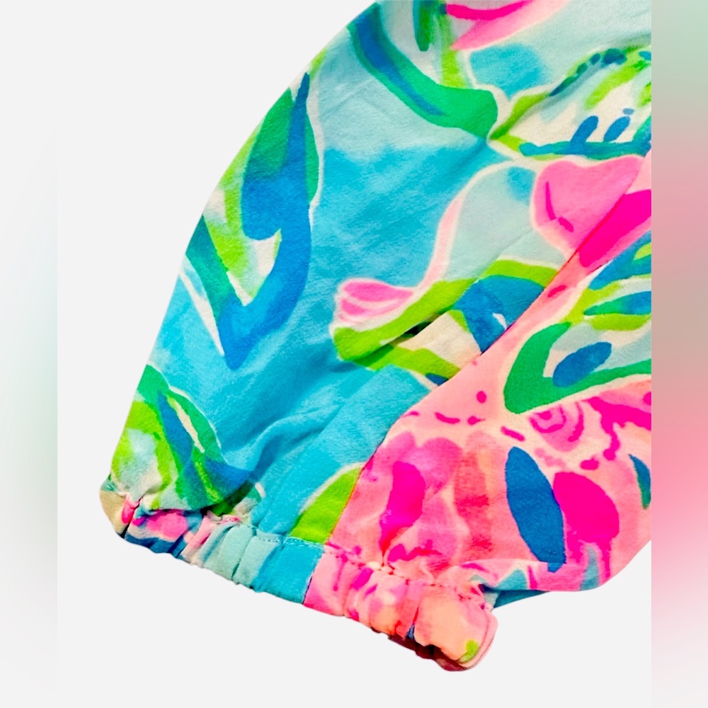 Lily Pulitzer lightweight, XXS, long sleeve shirt, colorful and very-summerish! - Picture 7 of 10